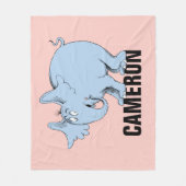 Dr. Seuss | Horton Hört Wen Fleecedecke (Vorderseite)