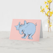 Dr. Seuss | Horton Hört Wen Karte (Gelbe Blume)