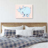 Dr. Seuss | Horton Hört Wen Leinwanddruck (Insitu (Schlafzimmer))