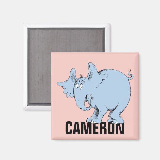 Dr. Seuss | Horton Hört Wen Magnet (Vorderseite/Rückseite)