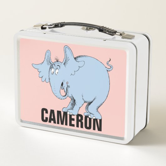 Dr. Seuss | Horton Hört Wen Metall Brotdose (Rückseite)