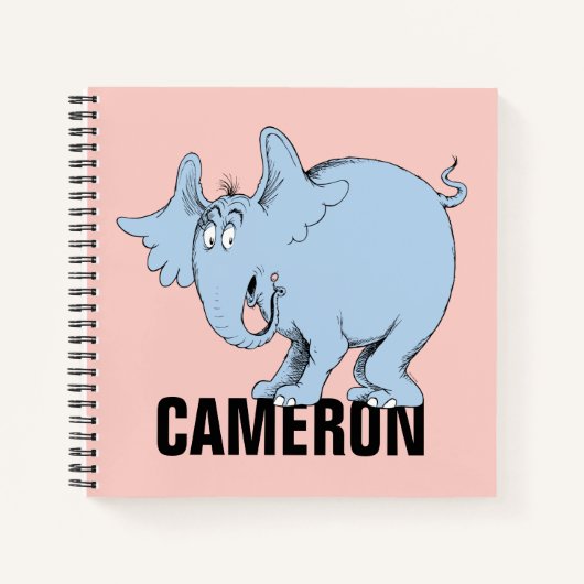 Dr. Seuss | Horton Hört Wen Notizblock (Vorderseite)