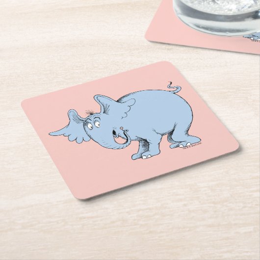 Dr. Seuss | Horton Hört Wen Rechteckiger Pappuntersetzer (angewinkelt)