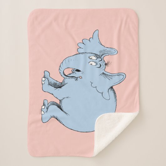 Dr. Seuss | Horton Hört Wen Sherpadecke (Vorderseite)