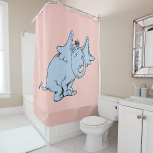 Dr. Seuss Horton Side Look Duschvorhang