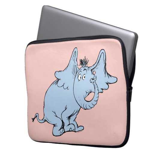 Dr. Seuss | Horton Side Look Laptopschutzhülle (Vorderseite Links)