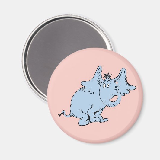 Dr. Seuss | Horton Side Look Magnet (Vorderseite/Rückseite)