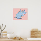 Dr. Seuss | Horton Side Look Poster (Küche)