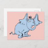 Dr. Seuss | Horton Side Look Postkarte (Vorne/Hinten)