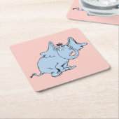 Dr. Seuss | Horton Side Look Rechteckiger Pappuntersetzer (angewinkelt)