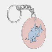 Dr. Seuss | Horton Side Look Schlüsselanhänger (Vorderseite links)