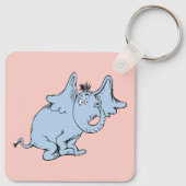 Dr. Seuss | Horton Side Look Schlüsselanhänger (Rückseite)