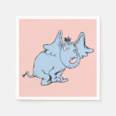 Dr. Seuss | Horton Side Look Serviette (Vorderseite)