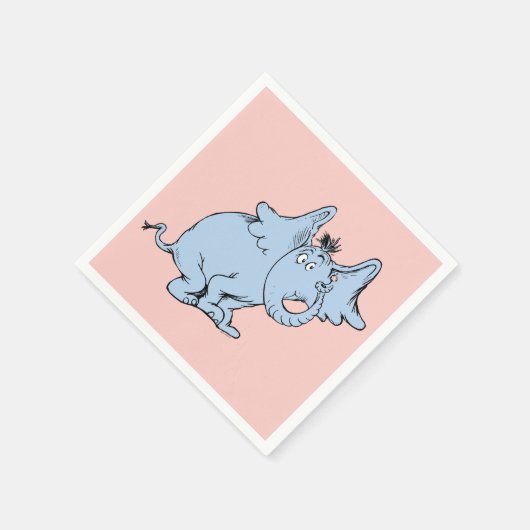 Dr. Seuss | Horton Side Look Serviette (Ecke)