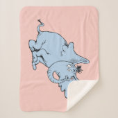 Dr. Seuss | Horton Side Look Sherpadecke (Vorderseite)