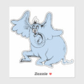 Dr. Seuss | Horton und der Speck von Staub Aufkleber (Blatt)