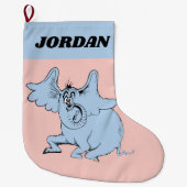 Dr. Seuss | Horton und der Speck von Staub Großer Weihnachtsstrumpf (Vorderseite)