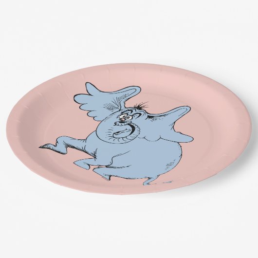 Dr. Seuss | Horton und der Speck von Staub Pappteller (Schrägansicht)