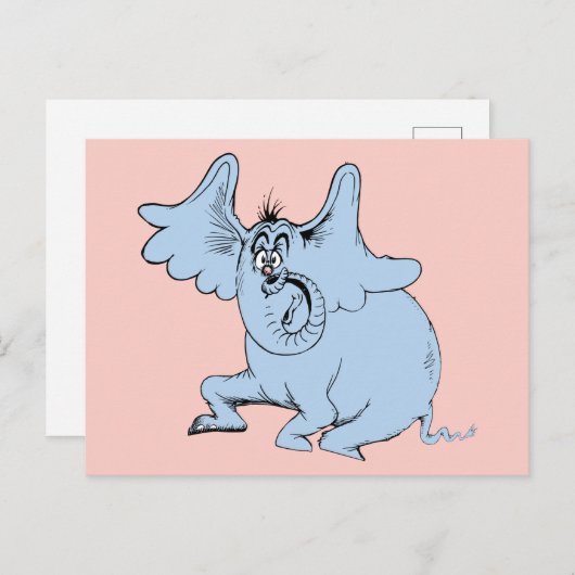 Dr. Seuss | Horton und der Speck von Staub Postkarte (Vorne/Hinten)
