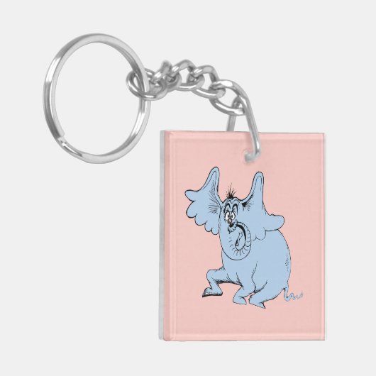 Dr. Seuss | Horton und der Speck von Staub Schlüsselanhänger (Vorderseite links)