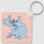 Dr. Seuss | Horton und der Speck von Staub Schlüsselanhänger (Rückseite)