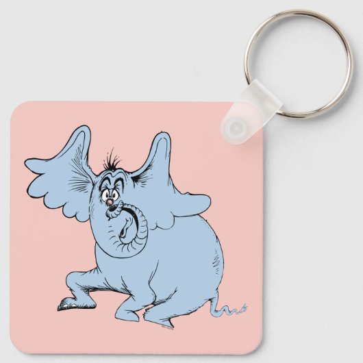 Dr. Seuss | Horton und der Speck von Staub Schlüsselanhänger (Rückseite)