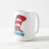 Dr. Seuss Hut-Logo Kaffeetasse (VorderseiteRechts)