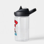 Dr. Seuss Hut-Logo Trinkflasche (Links)
