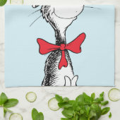 Dr. Seuss I Cat in the Hat Stehend Tall Geschirrtuch (Gefaltet)