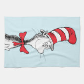 Dr. Seuss I Cat in the Hat Stehend Tall Geschirrtuch (Horizontal)