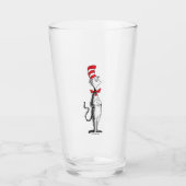 Dr. Seuss I Cat in the Hat Stehend Tall Glas (Vorderseite)