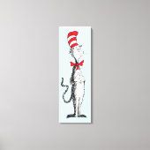 Dr. Seuss I Cat in the Hat Stehend Tall Leinwanddruck (Vorderseite)