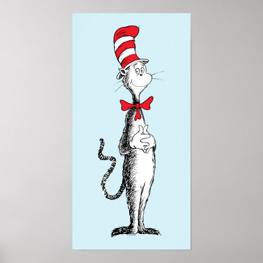 Dr. Seuss I Cat in the Hat Stehend Tall Poster (Vorne)