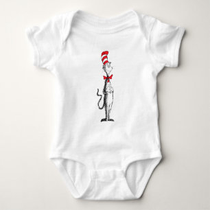 Dr. Seuss I Die Katze im Hut steht hoch Baby Strampler