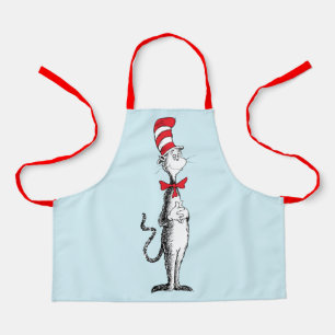 Dr. Seuss I Katze mit Hut Steht Hoch Schürze