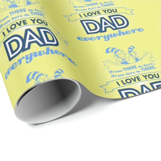 Dr. Seuss | I Liebe Sie Vater überall Geschenkpapier (Rolleneckpunkt)