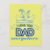 Dr. Seuss | I Liebe Sie Vater überall Postkarte (Vorderseite)