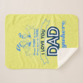 Dr. Seuss | I Liebe Sie Vater überall Sherpadecke (Vorderseite (Horizontal))