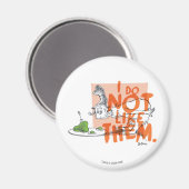 Dr. Seuss Ich-bin-ich "Ich mag sie nicht" Magnet (Vorderseite/Rückseite)