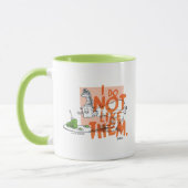 Dr. Seuss Ich-bin-ich "Ich mag sie nicht" Tasse (Links)