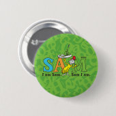 Dr. Seuss | Ich bin Sam. Sam bin ich. Button (Vorne & Hinten)