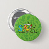 Dr. Seuss | Ich bin Sam. Sam bin ich. Button (Vorne & Hinten)
