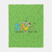 Dr. Seuss | Ich bin Sam. Sam bin ich. Fleecedecke (Vorderseite)