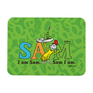 Dr. Seuss   Ich bin Sam. Sam bin ich. Magnet