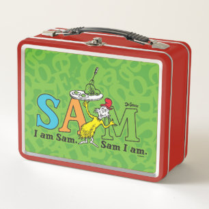Dr. Seuss Ich bin Sam. Sam bin ich. Metall Brotdose