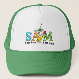 Dr. Seuss Ich bin Sam. Sam bin ich. Truckerkappe