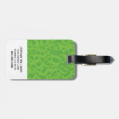 Dr. Seuss | Ich bin Sam. Sam I. Gepäckanhänger (Rückseite horizontal)