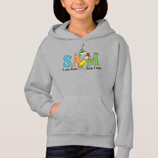 Dr. Seuss | Ich bin Sam. Sam I. Hoodie (Vorderseite)