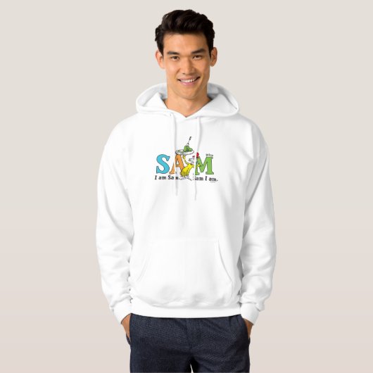Dr. Seuss | Ich bin Sam. Sam I. Hoodie (Vorne ganz)