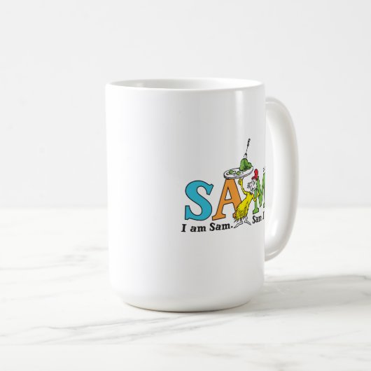 Dr. Seuss | Ich bin Sam. Sam I. Kaffeetasse (VorderseiteRechts)